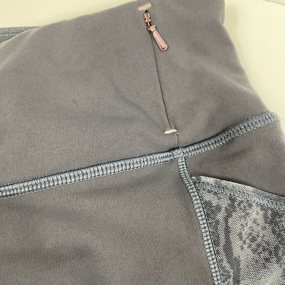 CALIA Essential Mesh Leggings by Carrie Underwood Snakeskin Gray Womens Small - Picture 5 of 9